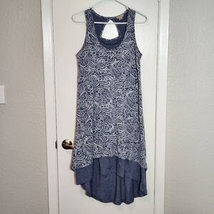 Mod-o-doc keyhole back swirl dress